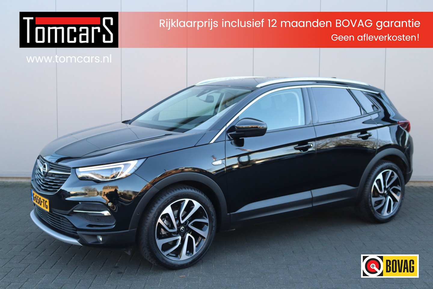 Opel Grandland X - 1.2 Turbo 130PK Automaat Ultimate Trekhaak/Keyfree/Camera/Parkeerhulp - AutoWereld.nl