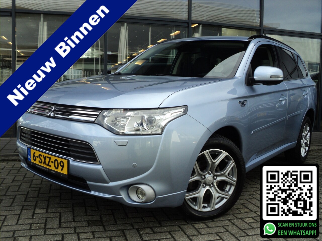 Mitsubishi Outlander - 2.0 PHEV instyle+ | 4WD | AUTOMAAT | 203 PK | DEALER ONDERHOUDEN | TREKHAAK | LEDER | 1.50 - AutoWereld.nl