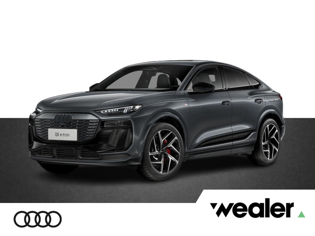 Audi Q6 Sportback e-tron - S edition 83Kwh / 252 PK Sportback | Bang & Olufsen Audio | Audi Sport velgen 21" | Panora - AutoWereld.nl