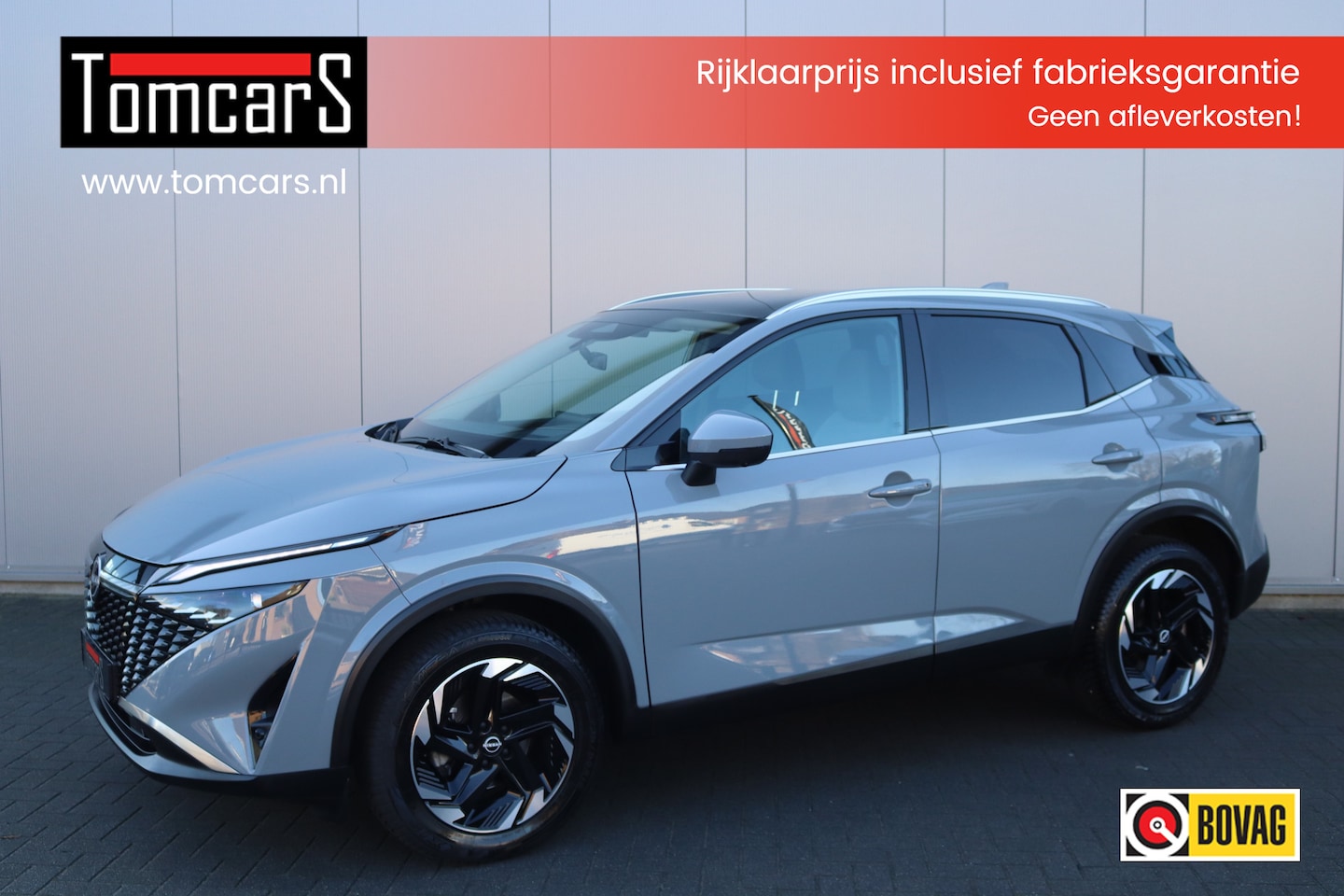 Nissan Qashqai - 1.3DIG-T MHEV 158PK Automaat N-Connecta Pano-dak/Winter-pack/Elektr.-klep/Head-Up/Adapt.-c - AutoWereld.nl