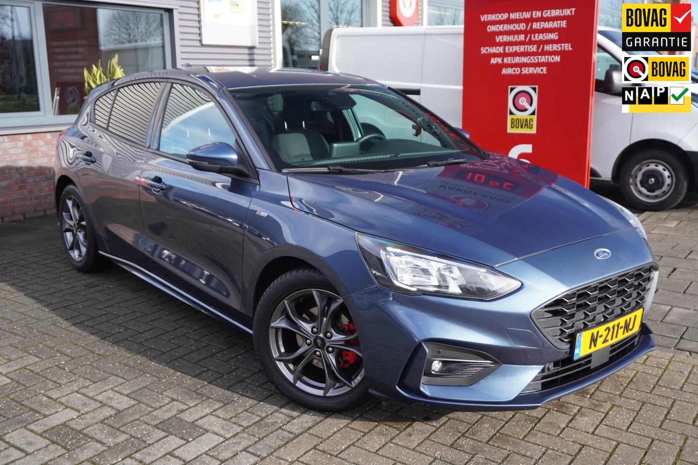 Ford Focus - 1.0 EcoBoost Hybrid ST Line X Business / Camera / Carplay / Stuur en stoelverwarming / Cru - AutoWereld.nl
