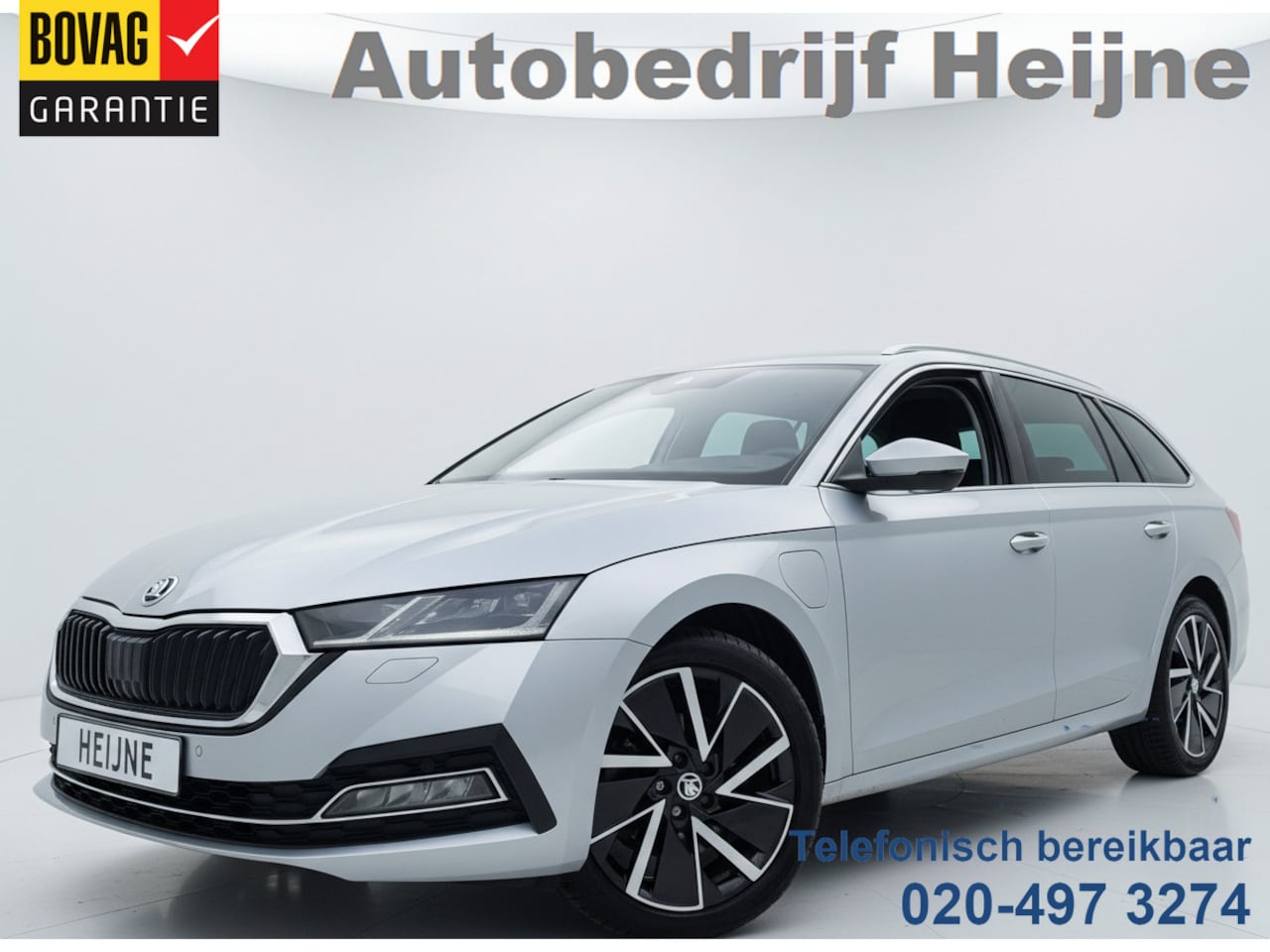 Skoda Octavia Combi - TSI iV 204PK PHEV BUSINESS EDITION LEDER/VIRTUAL/HEAD-UP - AutoWereld.nl