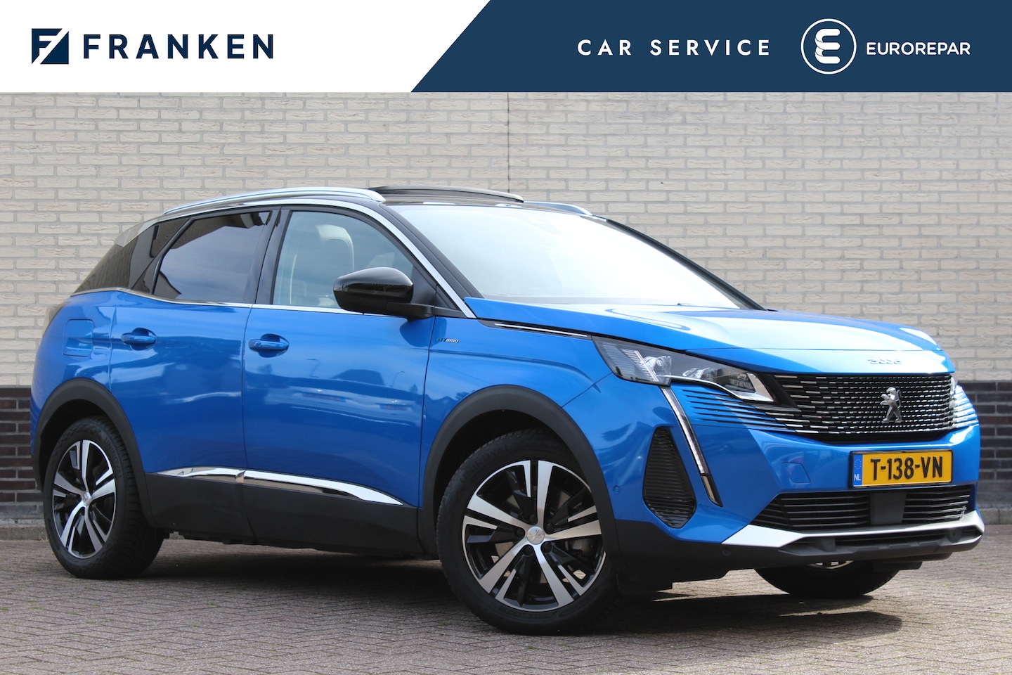 Peugeot 3008 - 1.6 HYbrid 225 GT | Panoramadak | All-season | BLIS | Adaptieve Cruise | Navigatie - AutoWereld.nl