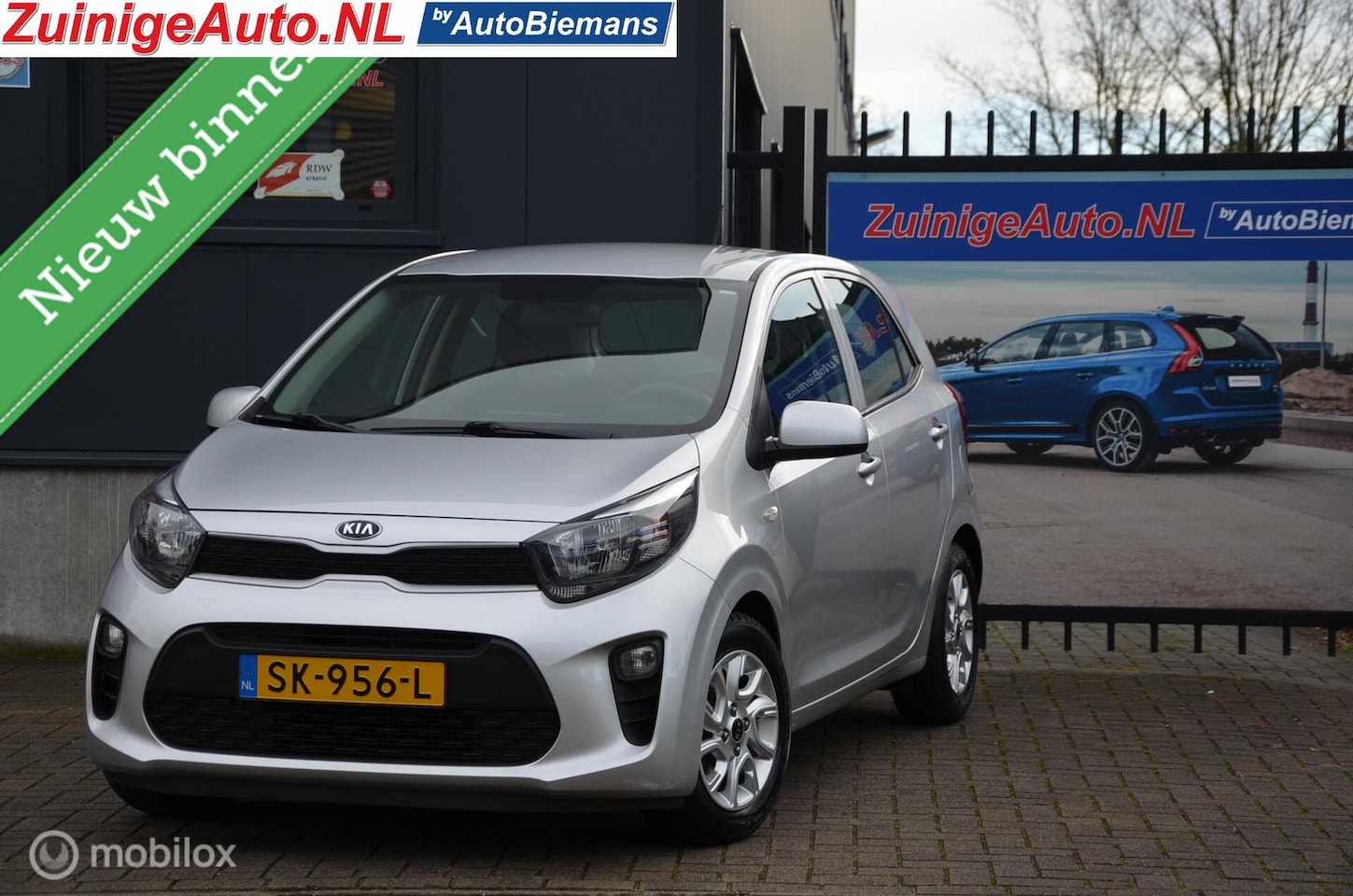 Kia Picanto - 1.0i Econ.PlusLine Zeer mooi Airco LM velgen - AutoWereld.nl