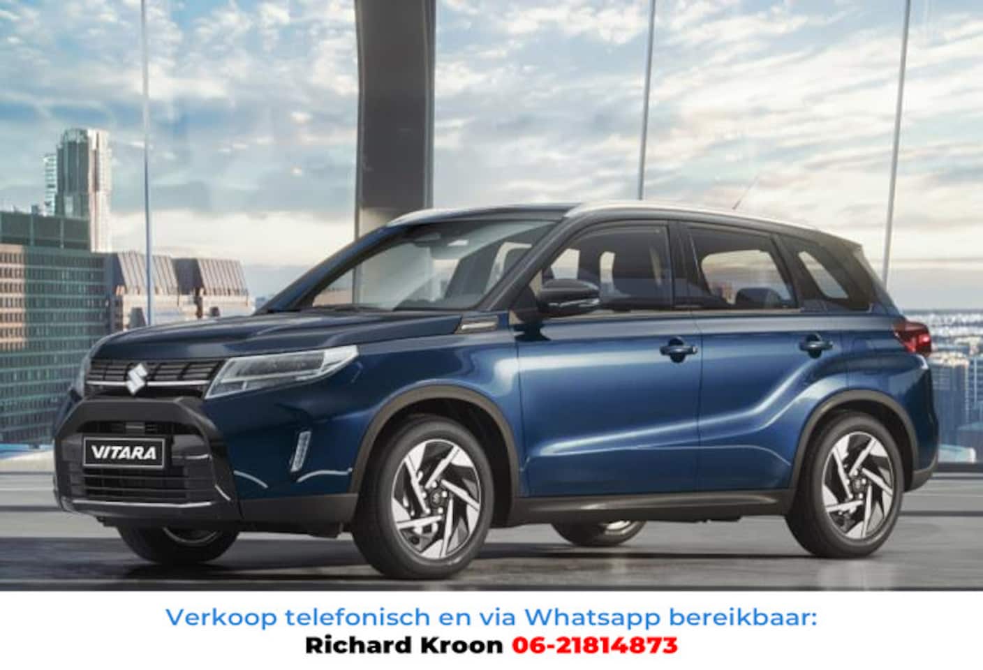 Suzuki Vitara - 1.4 Boosterjet Smart Hybrid Style I Direct uit voorraad Leverbaar I € 2.000,- Voordeel - AutoWereld.nl