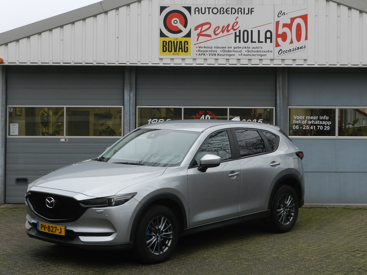Mazda CX-5 - 2.0 SkyActiv-G 165 Skylease GT Navi Leer Cruise Climate Trekhaak - AutoWereld.nl
