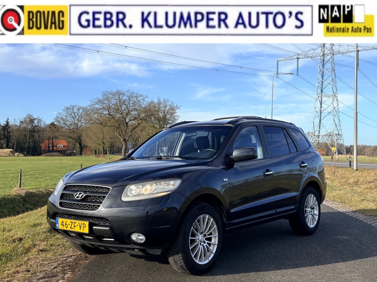Hyundai Santa Fe - 2.7i V6 Freestyle 1e Eig., Airco/ECC, Cruise, Trekhaak, Weinig km - AutoWereld.nl