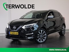 Nissan Qashqai - 1.3 DIG-T Tekna + | AUTOMAAT | Trekhaak | Lederen Bekl. | Panoramadak |