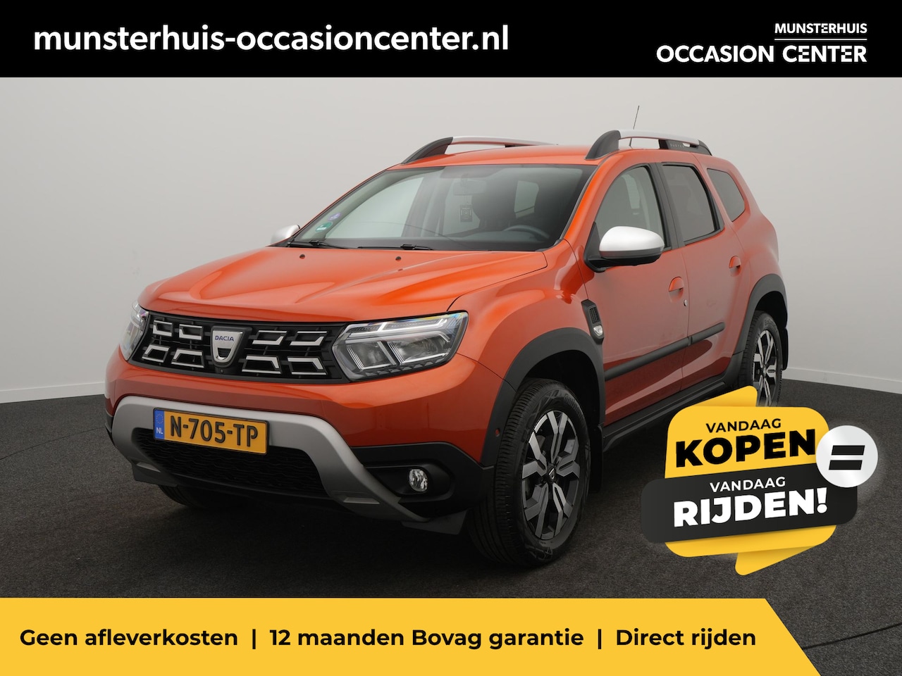 Dacia Duster - TCe 130 Prestige - RIJKLAARPRIJS - Trekhaak - Rondomzichtcamera - Dealeronderhouden - AutoWereld.nl