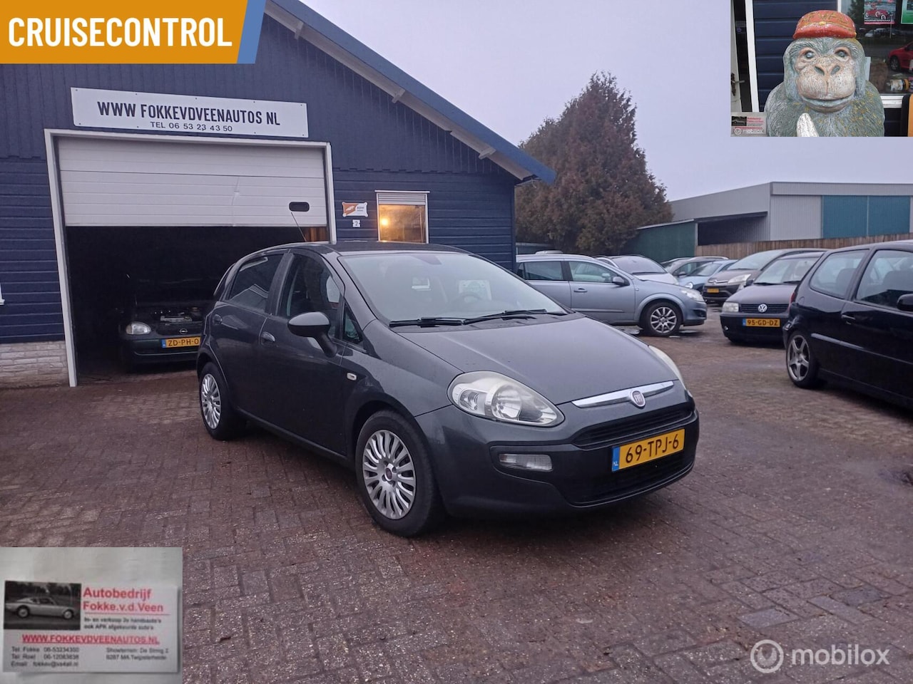 Fiat Punto Evo - 1.3 M-Jet Dynamic Alle inruil mogelijk - AutoWereld.nl