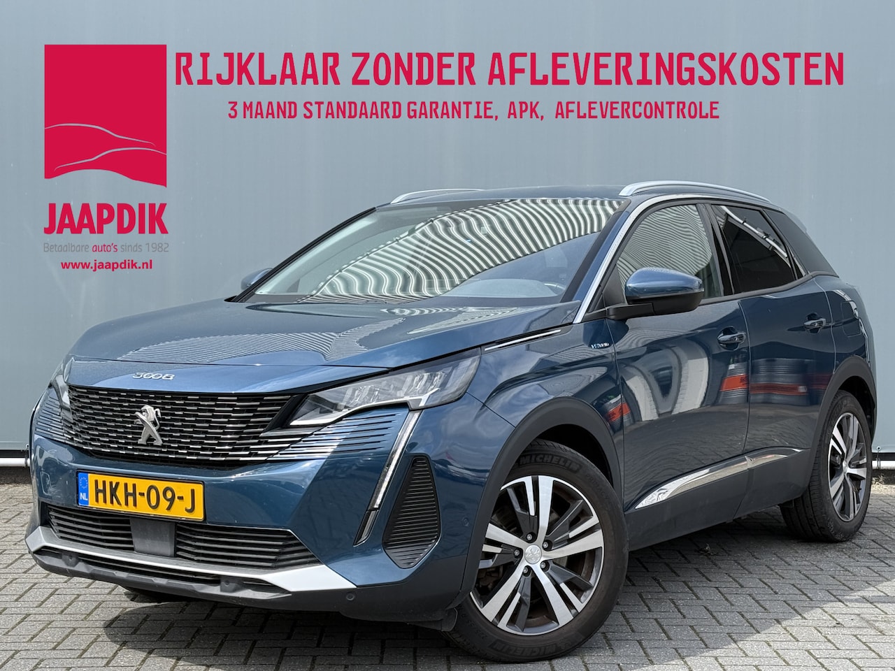 Peugeot 3008 - BWJ 2022 1.6 HYbrid 225 PK ALLURE PLUGIN HYBRID | CLIMA | NAVI | APPLE CARP. | ANDROID AUT - AutoWereld.nl