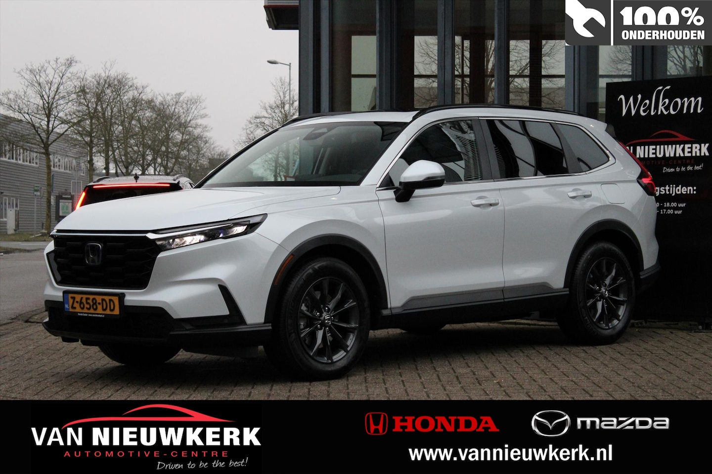 Honda CR-V - 2.0 Full Hybrid 184pk 2WD CVT Elegance | Stoel&Stuur verwarming | elektrische stoelen | Ca - AutoWereld.nl