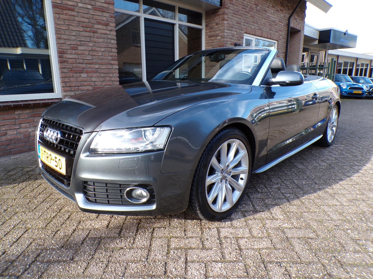 Audi A5 Cabriolet - 3.2 FSI quattro Pro Line S Automaat / leder / Navi - AutoWereld.nl