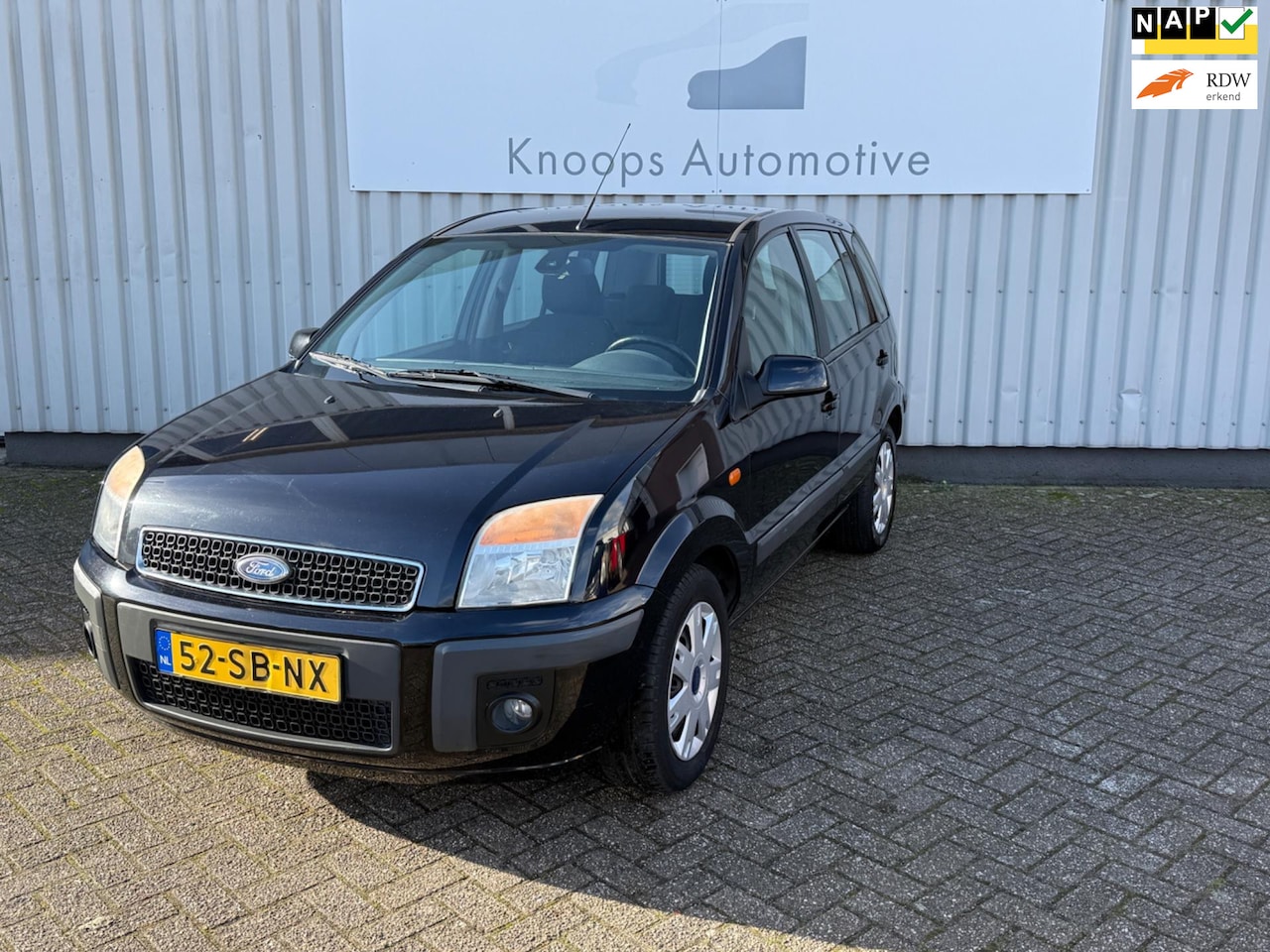 Ford Fusion - 1.6-16V Ghia Automaat Airco - AutoWereld.nl