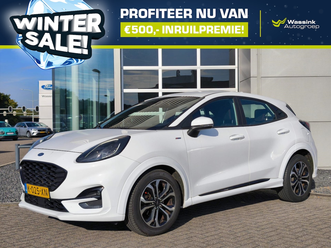 Ford Puma - 1.0i Ecoboost Hybrid 125pk ST-Line |WINTERSALE | B & O | navigatie | Winter pack - AutoWereld.nl
