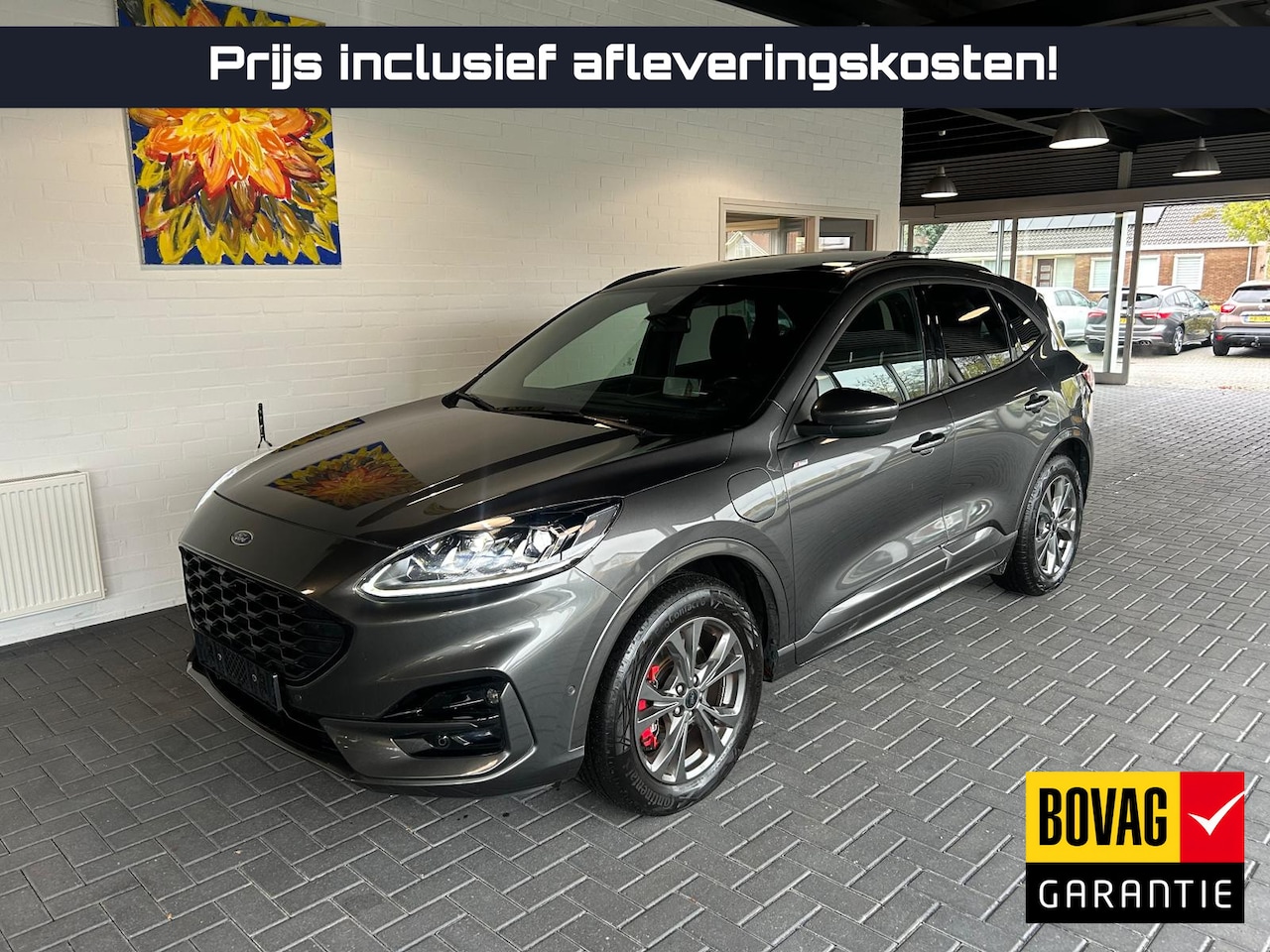 Ford Kuga - 2.5 PHEV ST-Line X Pano / B & O / Navi / Elektr. Trekhaak / Head Up display - AutoWereld.nl