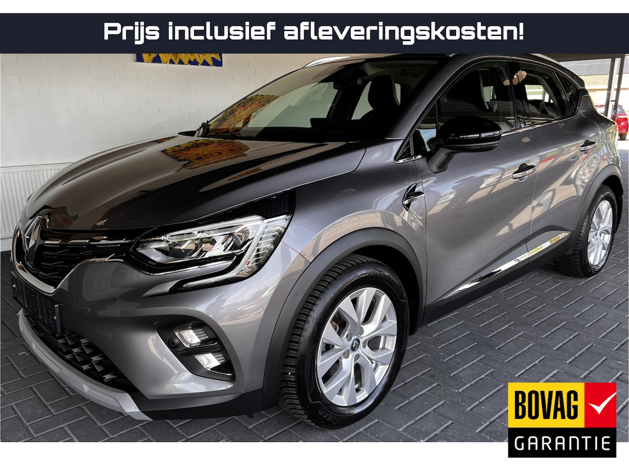Renault Captur - 1.6 E-Tech Plug-in Hybrid 160 Intens / BOSE / Stoelverwarming / Camera / Carplay - AutoWereld.nl