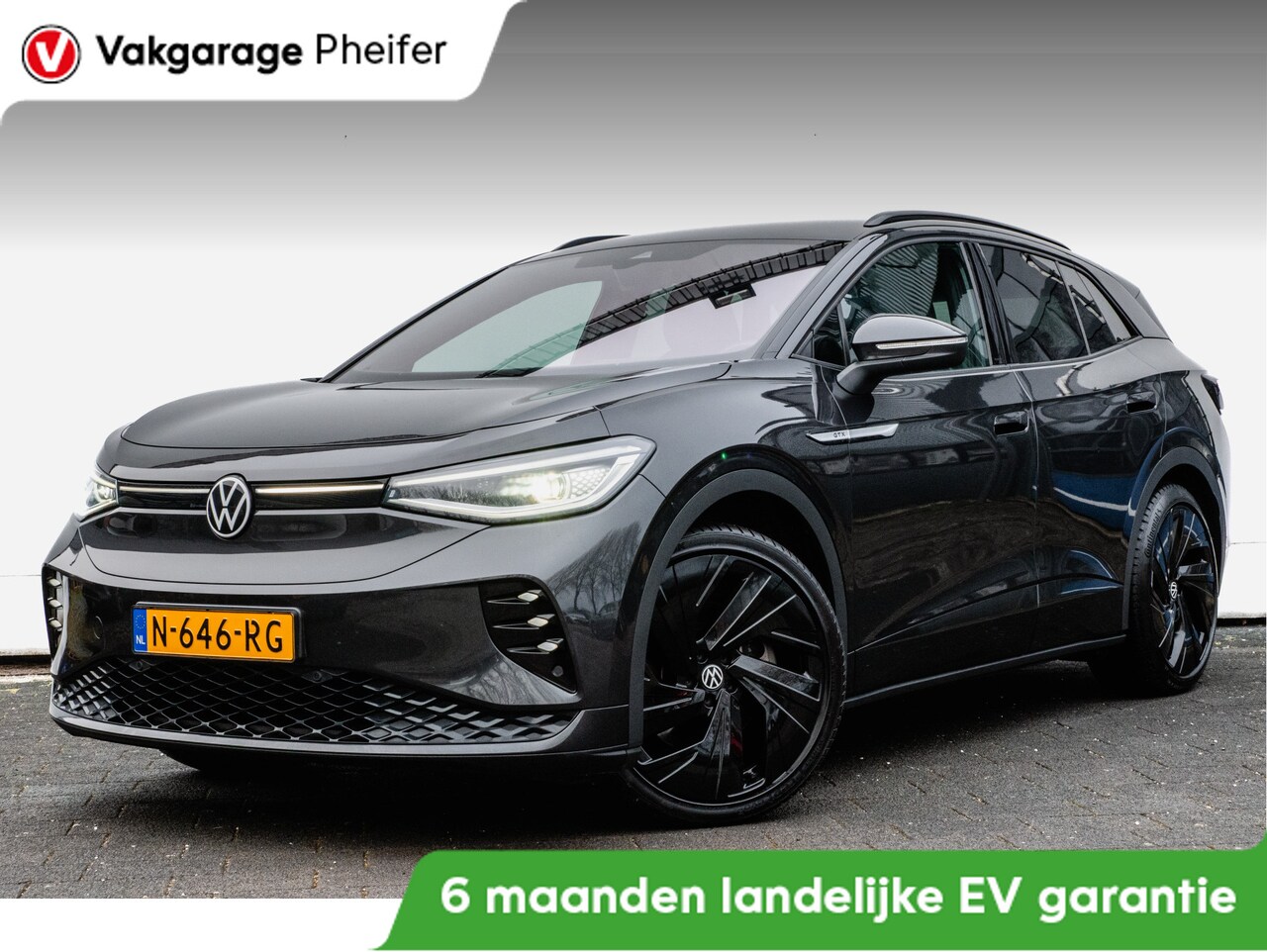 Volkswagen ID.4 - GTX 4Motion 77 kWh Adapt. cruise/ Camera/ 21" Lmv/ Carplay/ Stoel-stuurverwarming/ Matrix - AutoWereld.nl