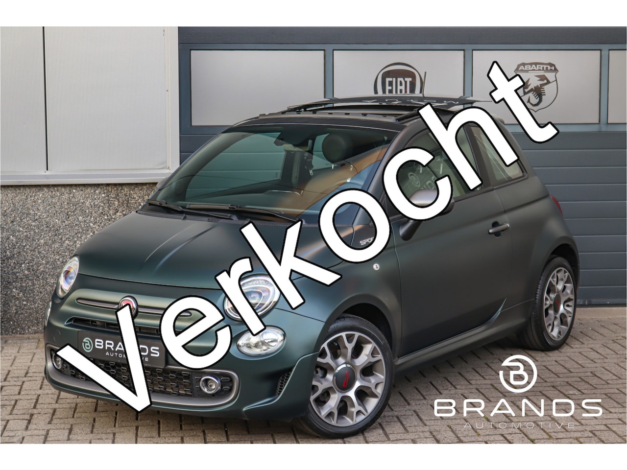Fiat 500 - 1.0 Hybrid Sport Vol opties Schuifdak Uniek Garantie - AutoWereld.nl