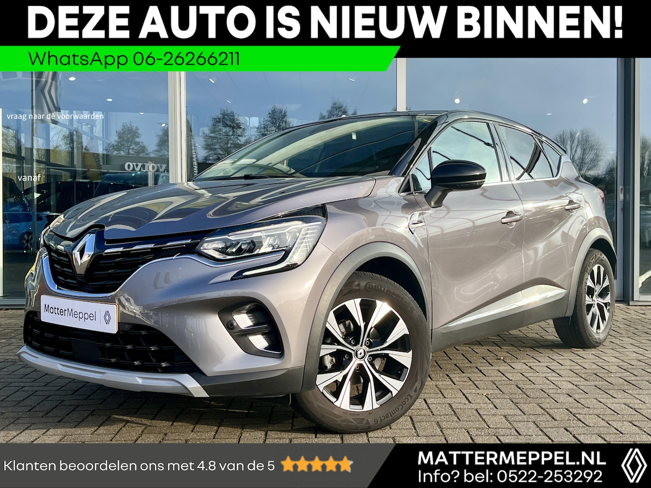 Renault Captur - 1.0 TCe 90 Techno | Trekhaak | Navigatie | 21000KM! | Climate Control | Achteruitrijcamera - AutoWereld.nl