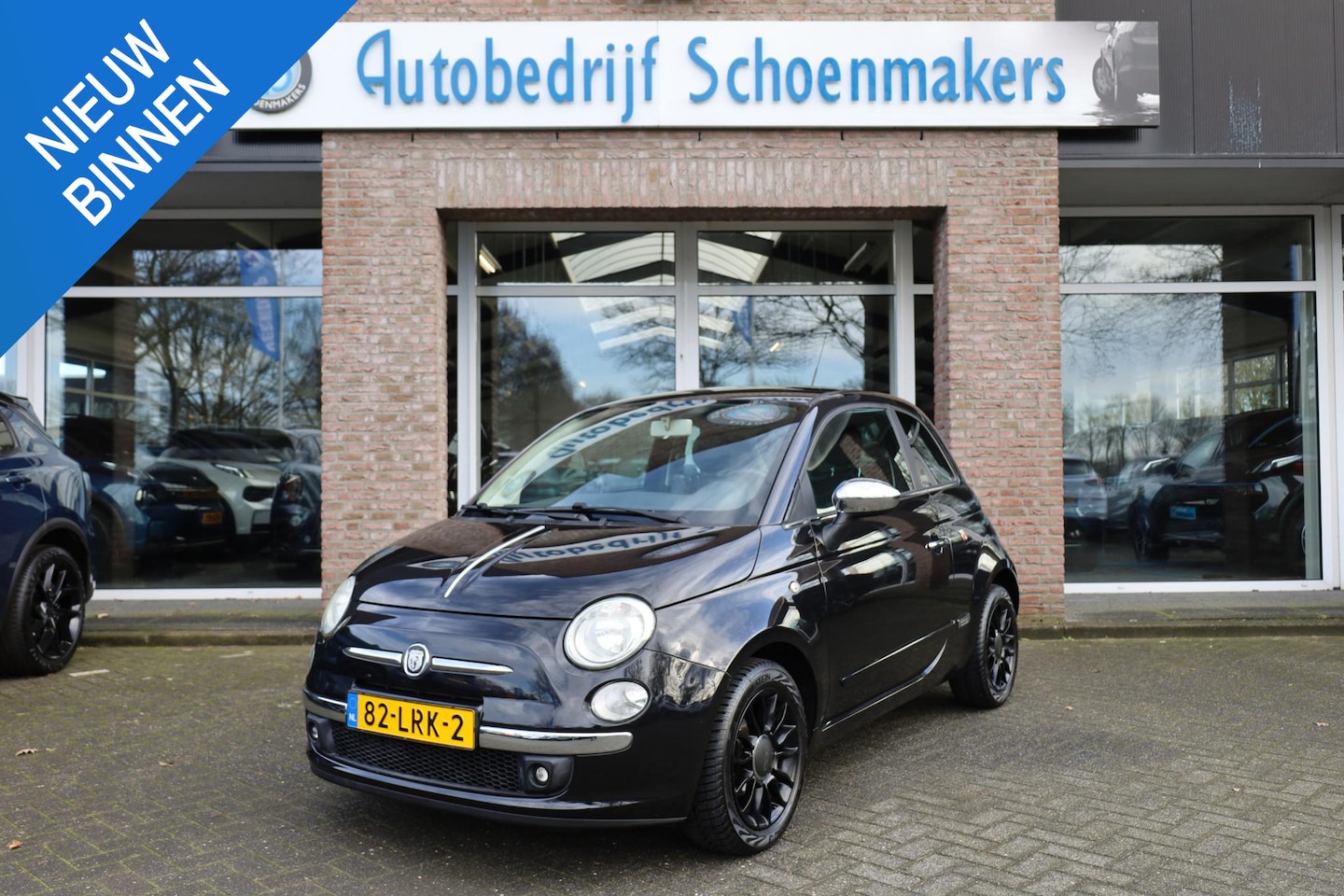 Fiat 500 - 1.2 Sport HALF-LEER AIRCO NAP PDC LMV - AutoWereld.nl