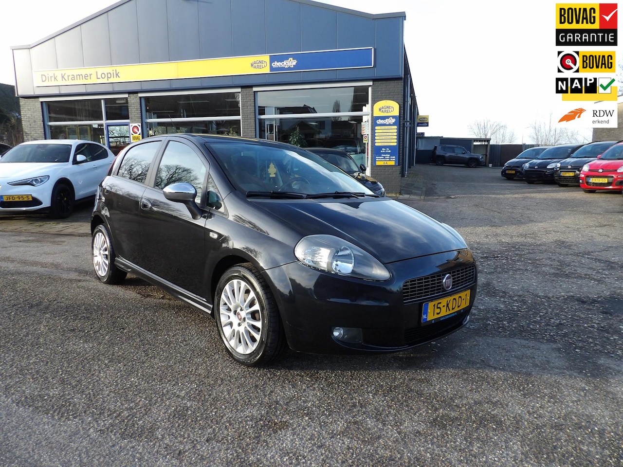 Fiat Grande Punto - 1.4 NeroBianco 1.4 NeroBianco - AutoWereld.nl