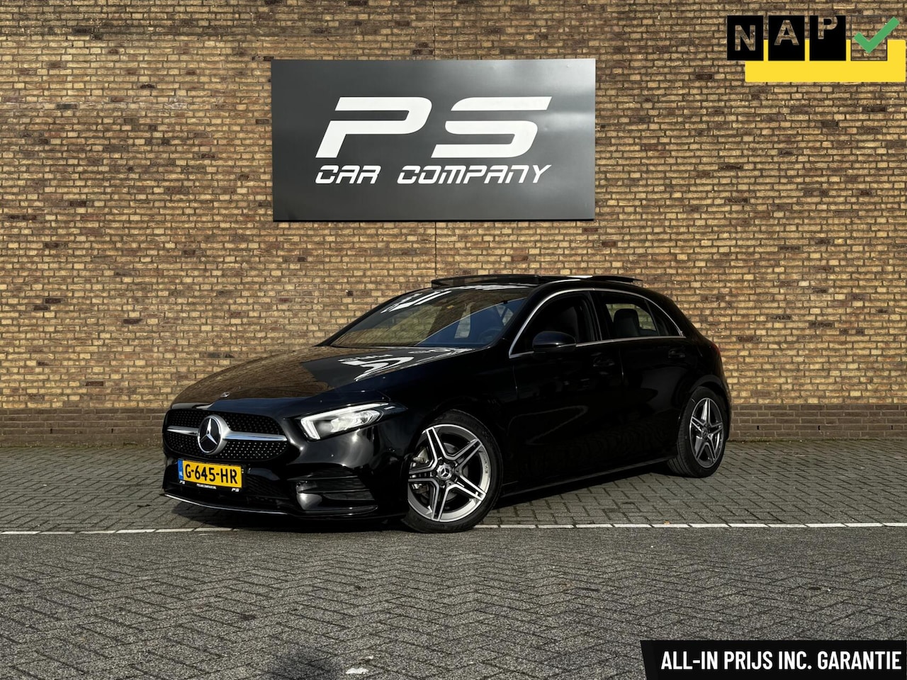 Mercedes-Benz A-klasse - 180 AMG-Line/1ste eig,origineel NL, Pano - AutoWereld.nl