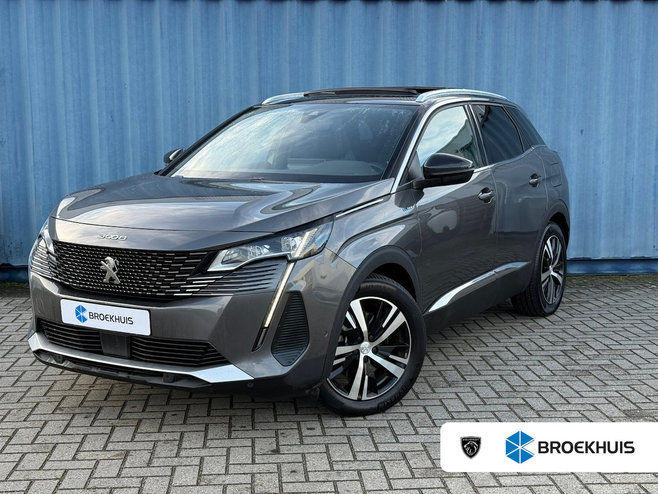 Peugeot 3008 - Hybrid 225 GT Automaat | Schuif, kanteldak | Adeptieve cruise control | Standkachel | Park - AutoWereld.nl