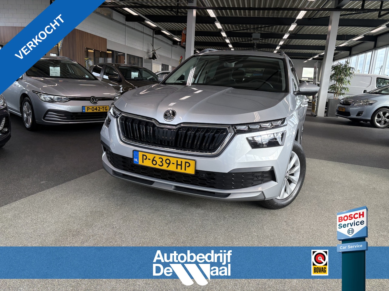 Skoda Kamiq - 1.0 TSi 110pk Business Edition LED/VIRTUAL/NAVI/CARPLAY/DAB/PDC/WINTERPACK - AutoWereld.nl
