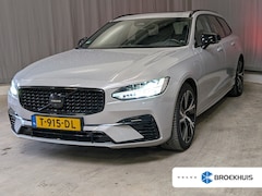 Volvo V90 - 2.0 T6 Plug-in hybrid AWD Ultimate Dark | Panoramadak | Trekhaak | Luchtvering | Bowers &