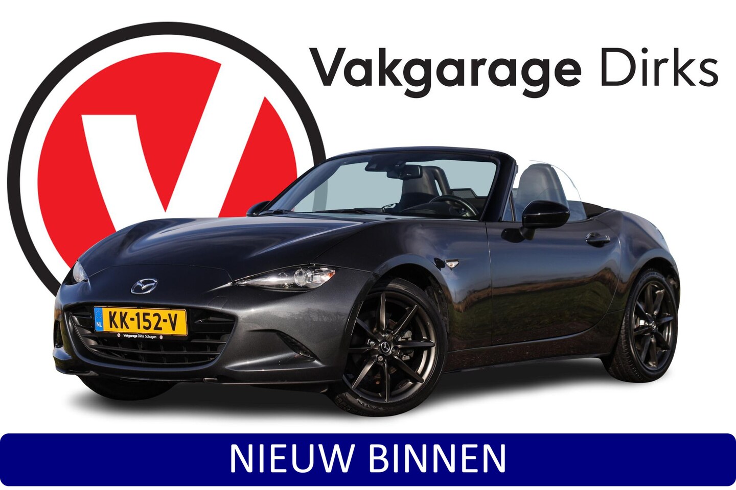 Mazda MX-5 - 1.5 SkyActiv-G 131 GT-M ✅ Org. NL ✅ LED ✅ Leder - AutoWereld.nl