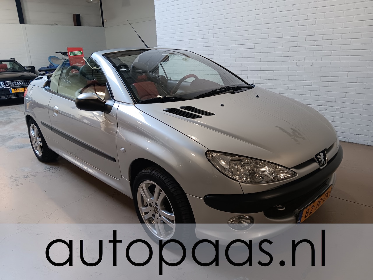 Peugeot 206 CC - 1.6-16V Weinig KM,ORG NL,DEALERONDH,ECC,CRUISE,AFN TREKH, - AutoWereld.nl