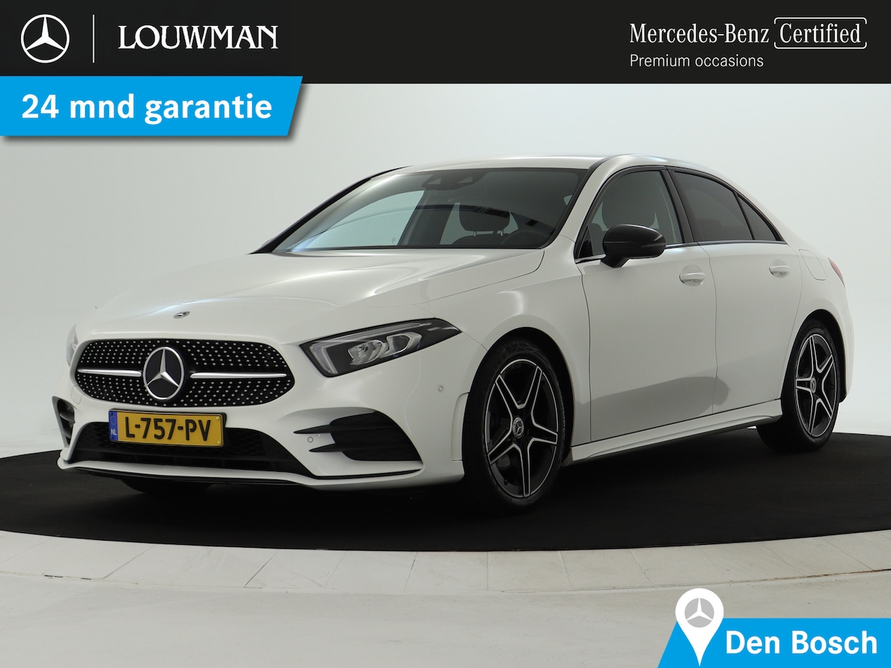 Mercedes-Benz A-klasse - 180 AMG Limousine | NIGHT pakket | Sfeerverlichting | Spiegel pakket | Parkeer pakket + ac - AutoWereld.nl