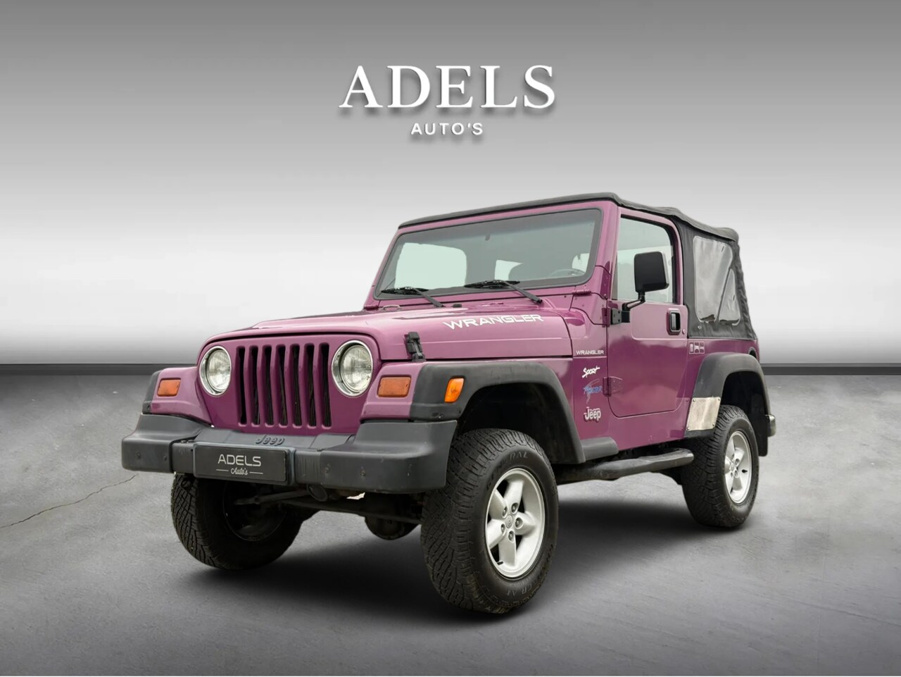 Jeep Wrangler - 2.5i Softtop Cabrio Twister Uitvoering 90s Classic - AutoWereld.nl