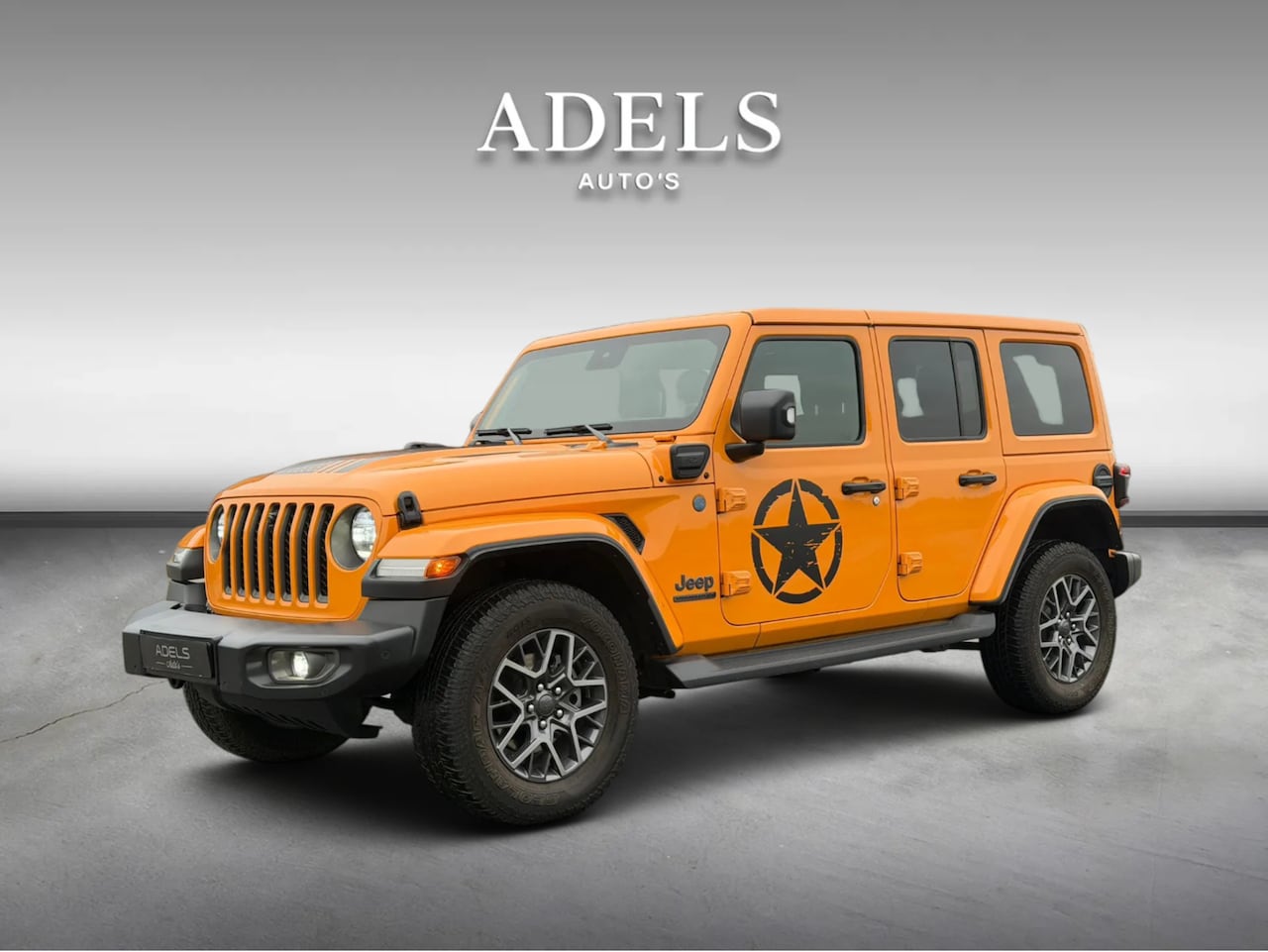 Jeep Wrangler Unlimited - 4xe 380 80th Anniversary Trekhaak Keyless Camera - AutoWereld.nl
