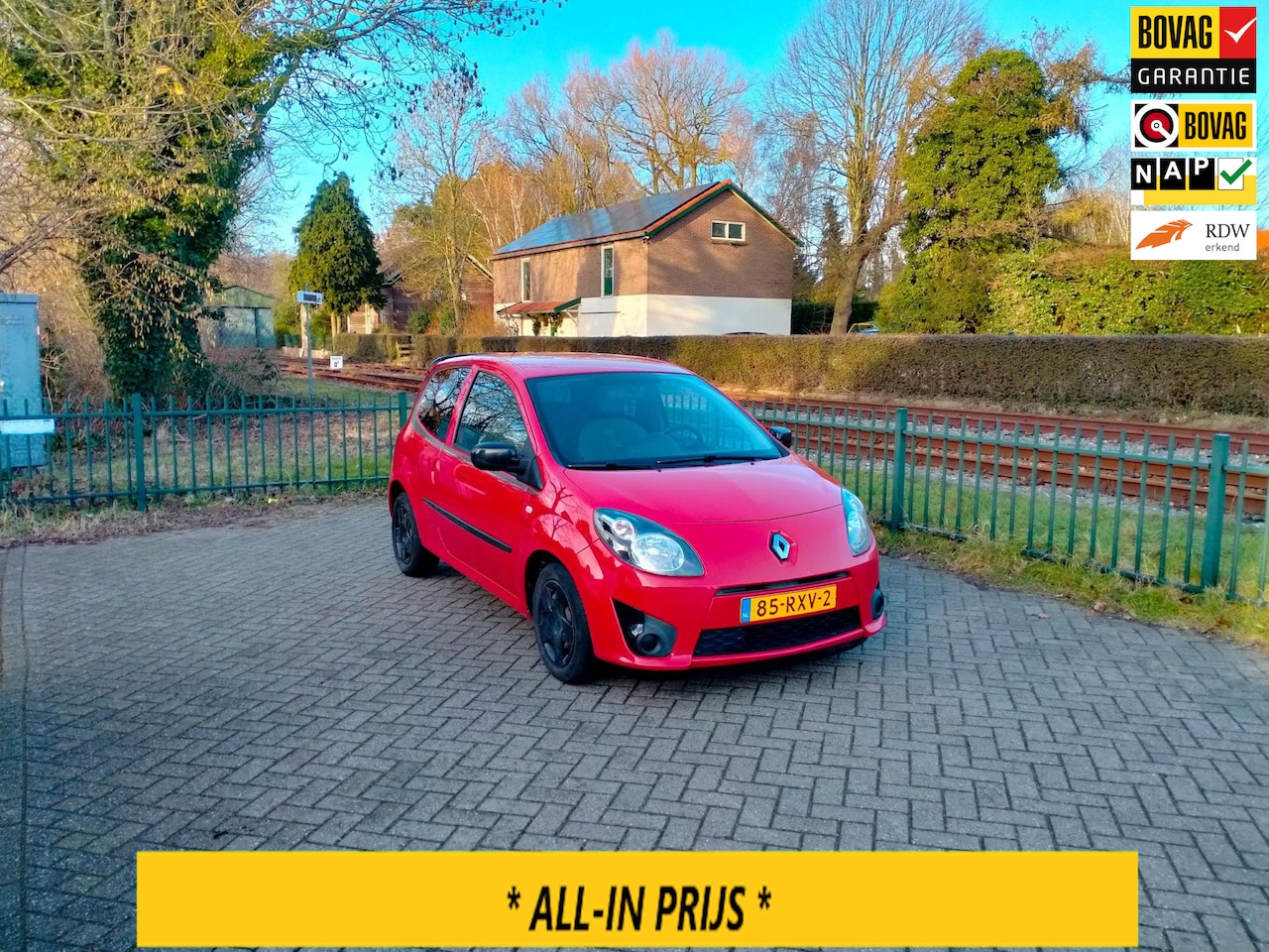 Renault Twingo - 1.2-16V Collection Airco lage km's ALLINPRIJS - AutoWereld.nl