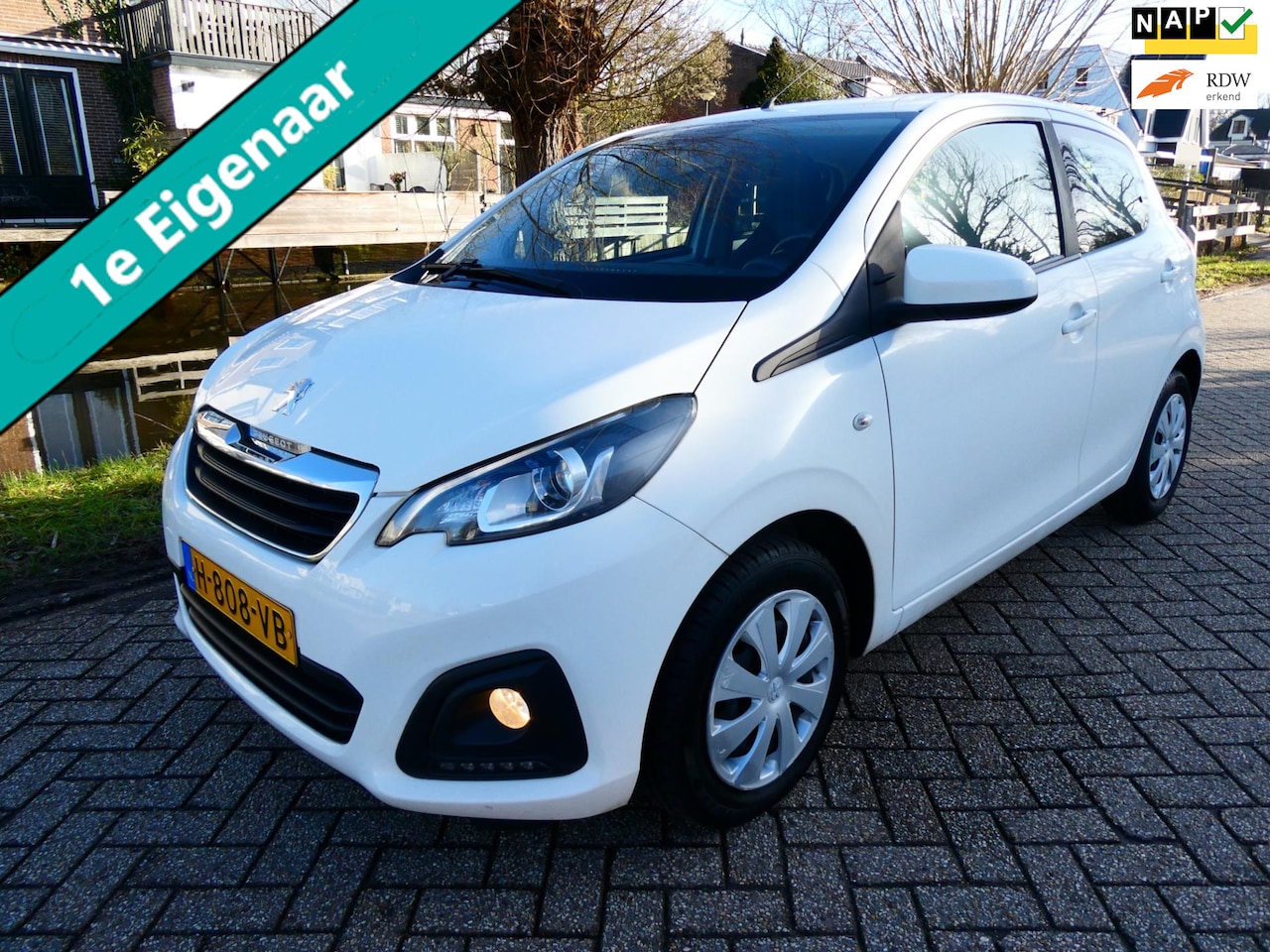 Peugeot 108 - 1.0 e-VTi 5-deurs 1e eigenaar 107.000km Airco LED Zuinig - AutoWereld.nl
