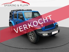 Jeep Wrangler Unlimited - 4xe 380 Sahara | Camera | Alpine | LED bar | Stuur verwarming |