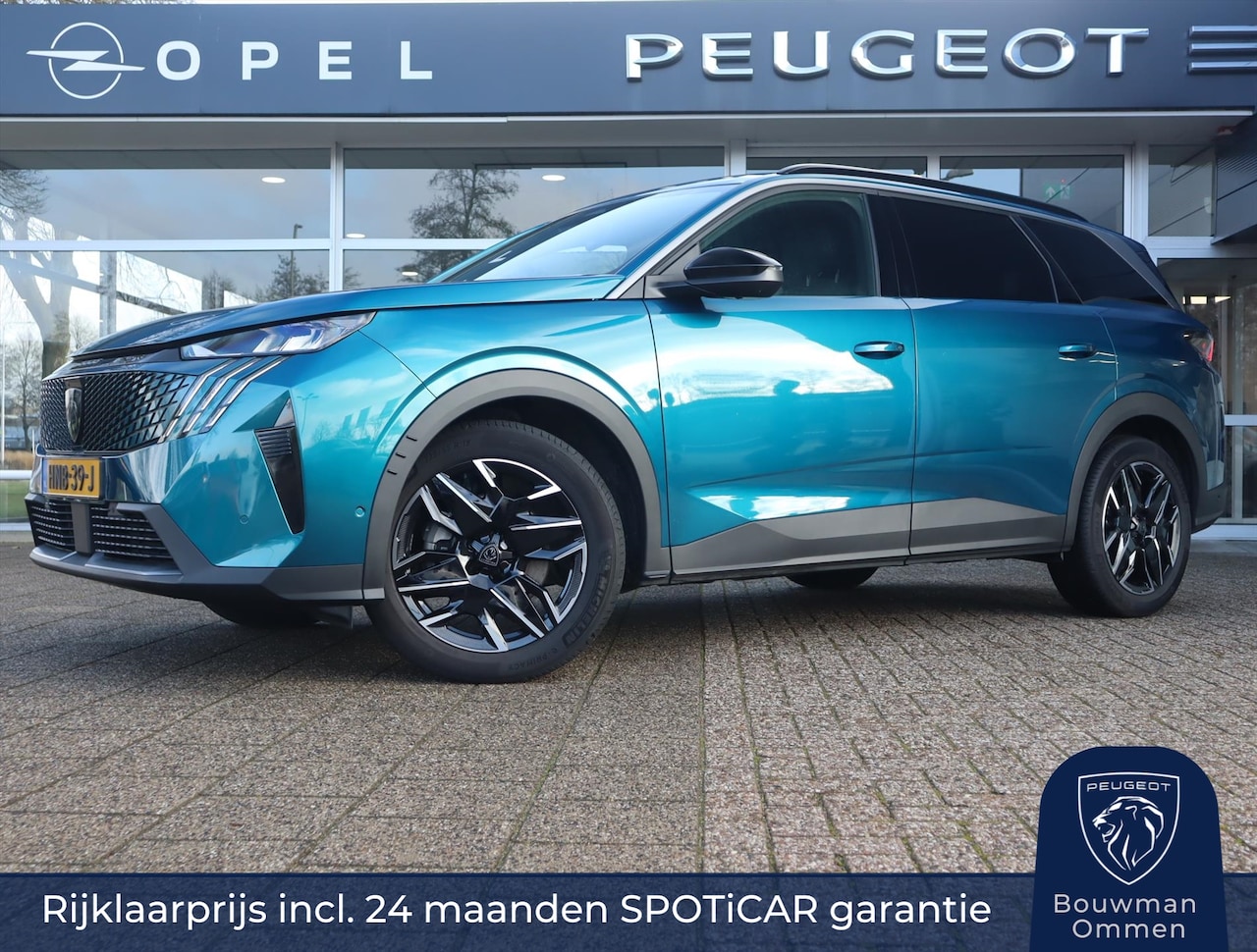 Peugeot 5008 - SUV Allure Hybrid 145pk e-DCS6 Automaat, Rijklaarprijs, Navigatie 360° Camera Adaptieve Cr - AutoWereld.nl