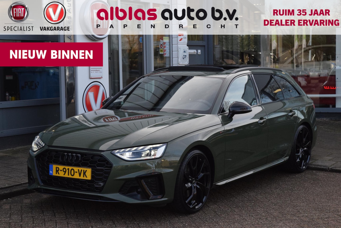 Audi A4 Avant - 35 TFSI S edition|Districtgroen|20"|Pano|Black| - AutoWereld.nl