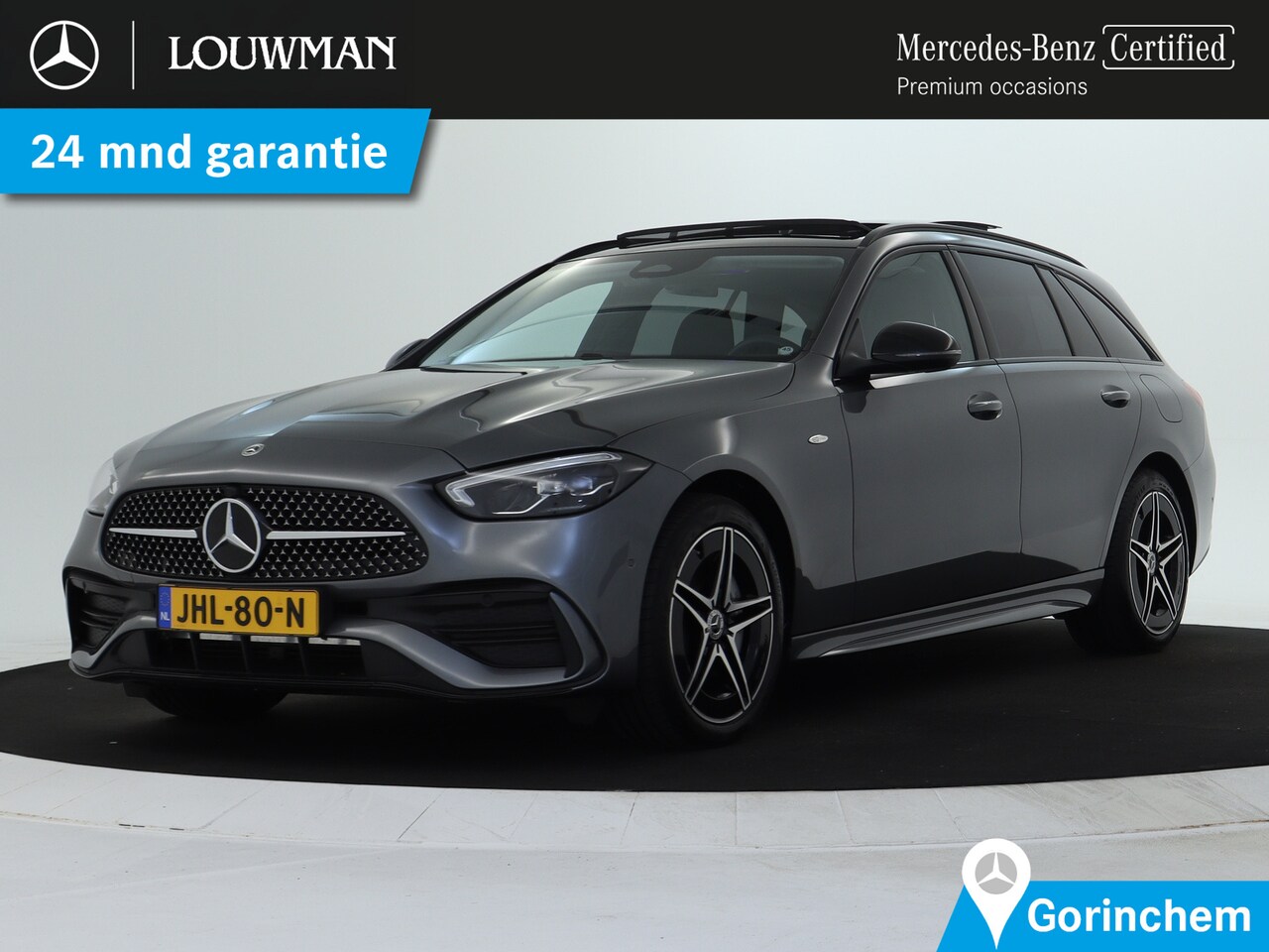 Mercedes-Benz C-klasse Estate - 300 e AMG Plug-In Hybride AMG Line | Night Pakket | Trekhaak | Panorama Schuif-Kanteldak | - AutoWereld.nl