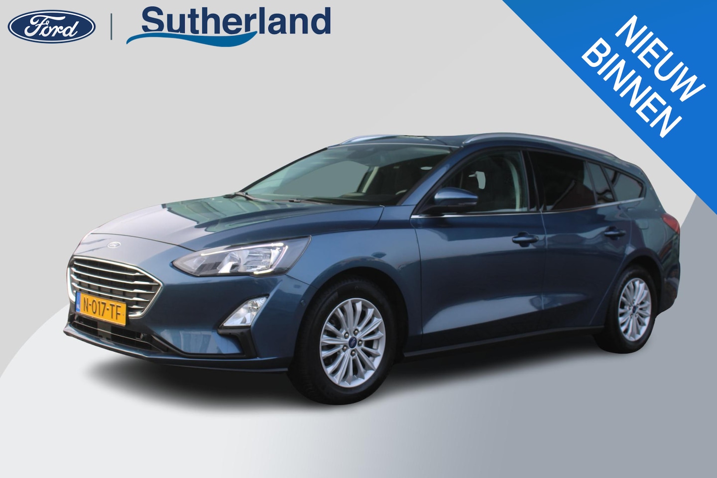 Ford Focus Wagon - 1.0 EcoBoost Titanium X Business Automaat | Trekhaak | Winter Pack | Adaptive cruise contr - AutoWereld.nl