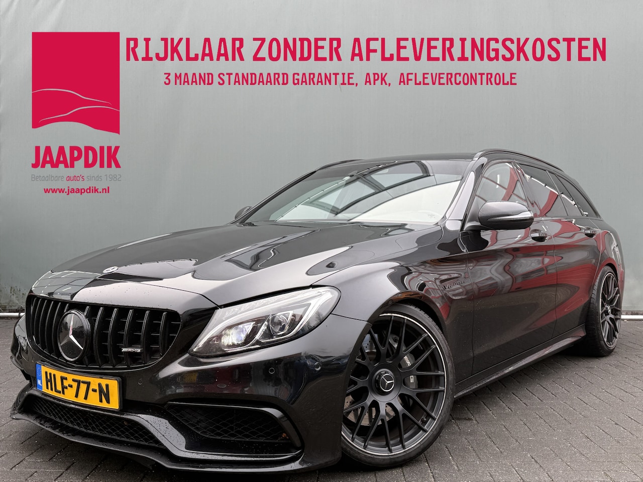 Mercedes-Benz C-klasse Estate - 63-AMG BWJ 2017 476 PK AUTOMAAT | FULL LED | STOELVERW. | LEDER | ADAPTIVE CRUISE |  ELEKT - AutoWereld.nl