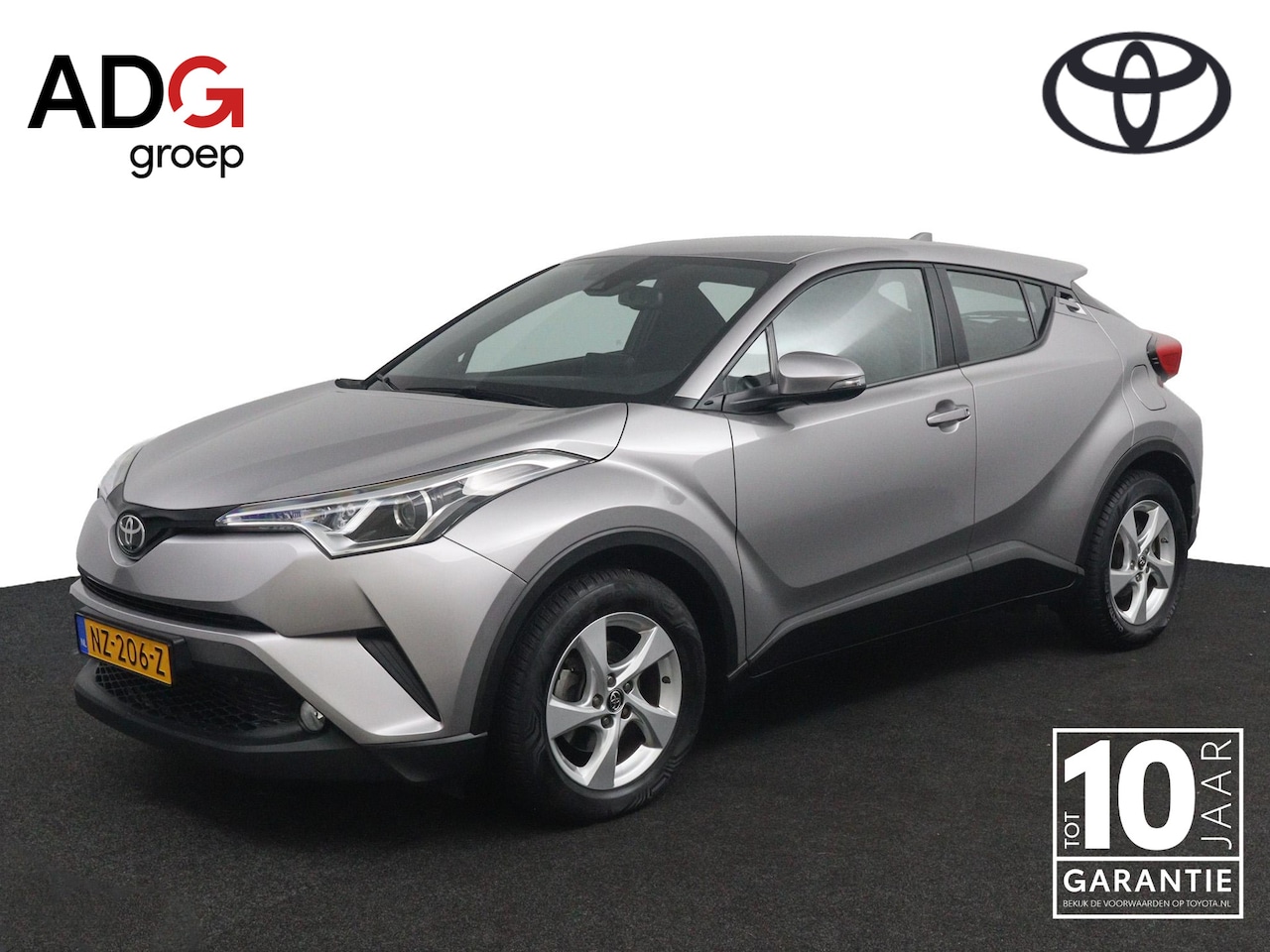 Toyota C-HR - 1.2 Dynamic | Trekhaak | Navigatie | Climate Control | 1300 KG Trekvermogen | - AutoWereld.nl
