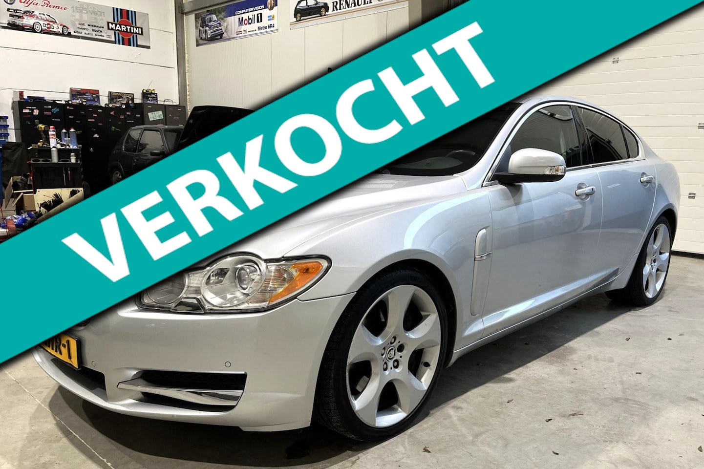 Jaguar XF - 4.2 SV8 Supercharged, stoelverw/vent,20inch, cruise,clima enz - AutoWereld.nl