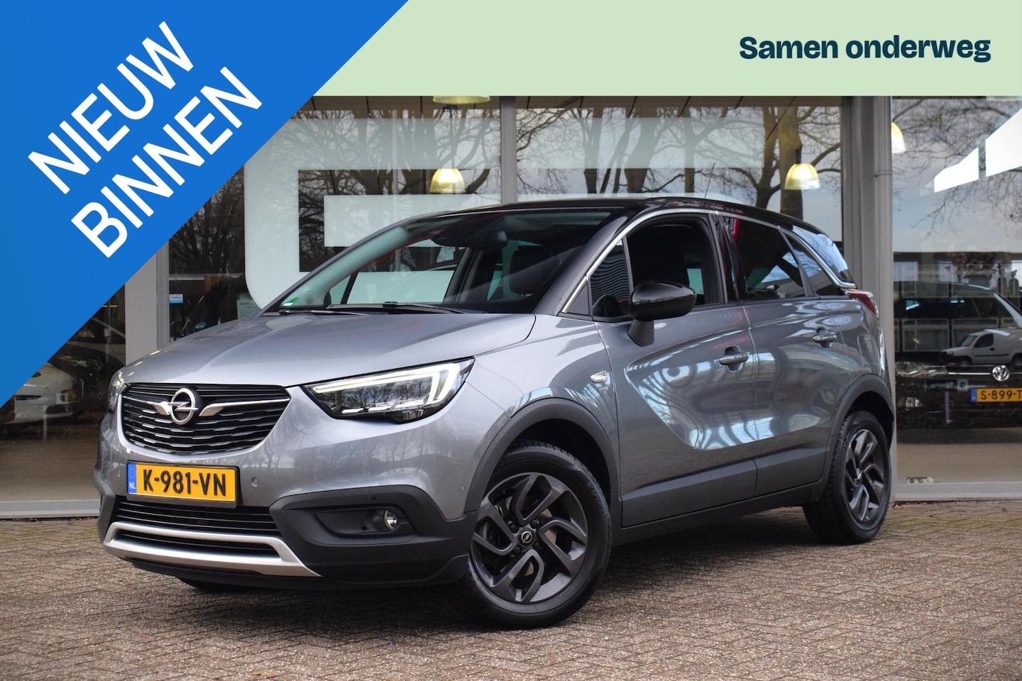 Opel Crossland X - 1.2 Turbo Innovation Automaat |NAV|PDC|TREKH|CARPL - AutoWereld.nl