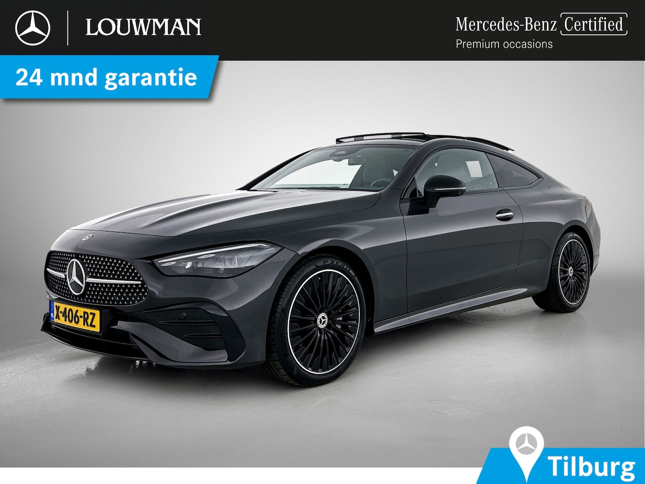 Mercedes-Benz CLE Coupé - 200 AMG Line | Panoramadak | Multi spaaks Lichtmetalen velgen | Night pakket | Parking sup - AutoWereld.nl