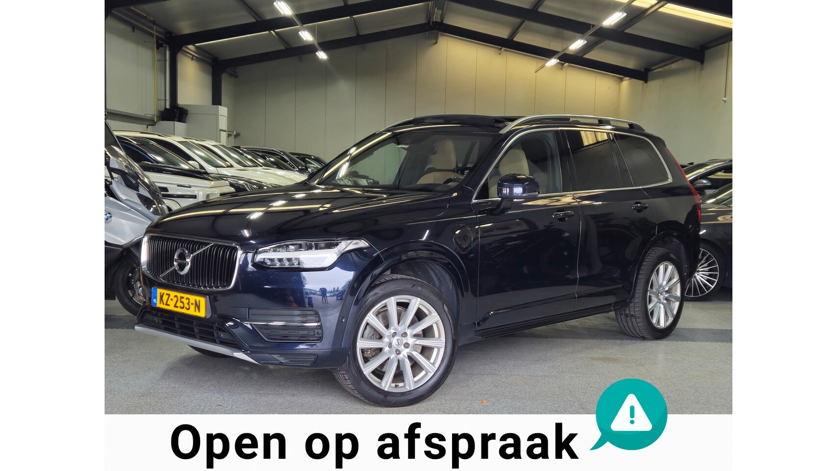 Volvo XC90 - 2.0 T8 Twin Engine AWD Momentum 7 Persoons Leder - AutoWereld.nl