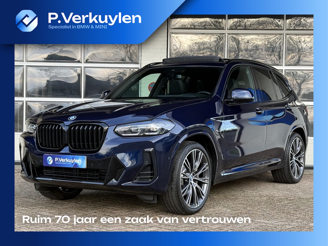 BMW X3 - xDrive30e M SPORT | PANORAMA | TREKHAAK | HEAD UP | 21" LM VELGEN | SIDE ASSIST | - AutoWereld.nl