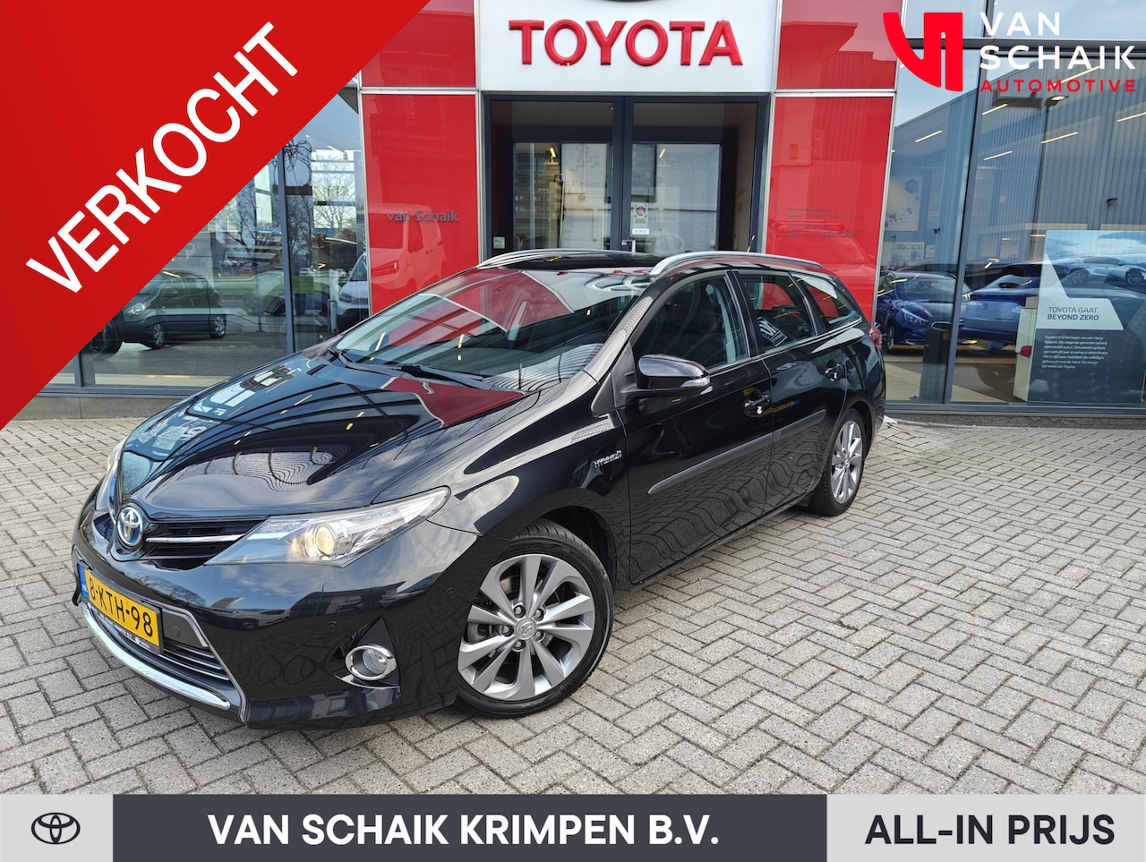 Toyota Auris Touring Sports - 1.8 Hybrid Executive Stoelverwarming JBL audio Navi Parkeerhulp - AutoWereld.nl